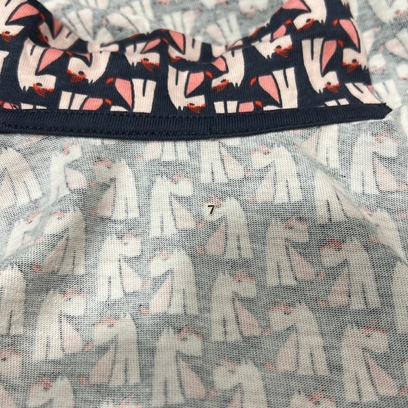 BOGO Tea Collection Navy and Pink Scottie Dog Print Dress size 7 - Picture 6 of 7